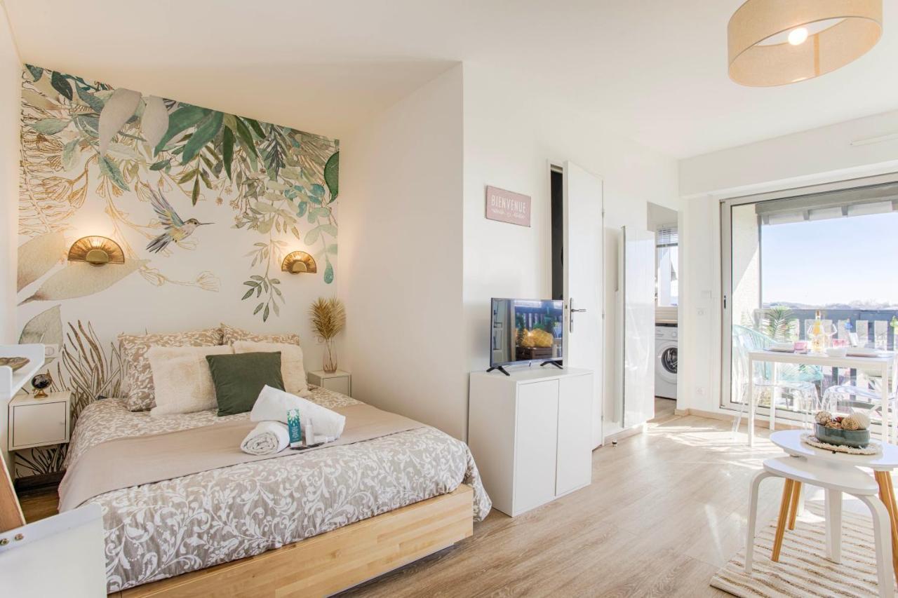 Appartement Cosy Avec Vue Imprenable Sur Cabourg - Acces Direct Plage - Proche Centre Ville エクステリア 写真